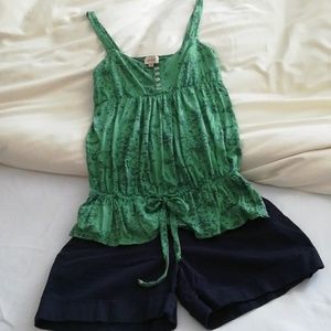 Ella Moss floral print tank top